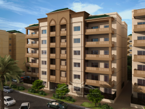 This is the family orientated Flat Apartment buildings, which will contain three bedroom units, built in a Ground plus 5 floor structure with each floor holding four units communal playgrounds and nearby access to schools will delight families.